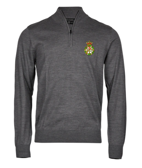 Tee Jays Half Zip Grå